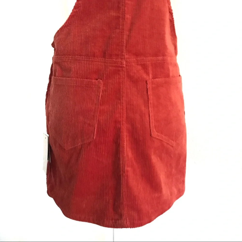 #034 - NWT J For Justify Corduroy Overall Dress. - Picture 7 of 9